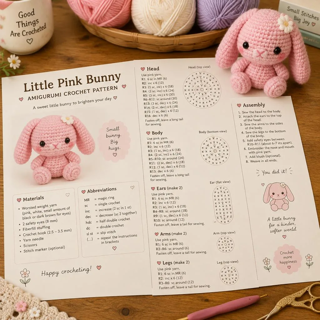 Little Bunny Pattern (PDF)